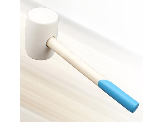 Tile Installation Hammer Practical Wooden Handle Rubber Hammer Decoration Tools - 12oz