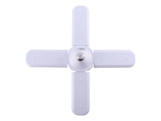 50W LED Plant Grow Clamp Light Lamp Foldable Four-leaf Design Lamp Indoor Succulent Growth Lamp for Home Use (Regular)
