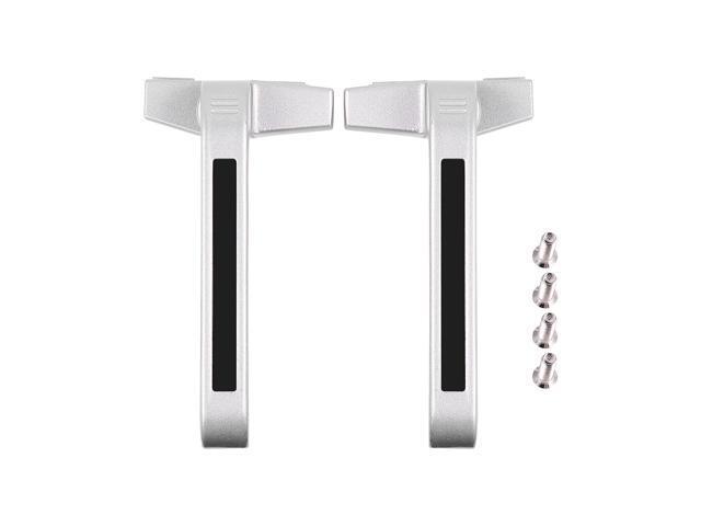 2pcs Inner Window Handle Aluminum Window Handle Child Safety Window Locks Window Accessory for Home House Office (Black)