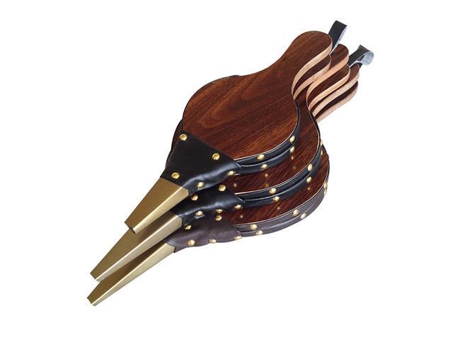 Manual Wood Blower Bellow Fireplace Fire Bellows Barbecue Supplies for Fireplaces BBQ (Large Size)