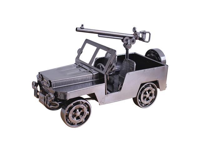 Iron Vintage Car Model Antique Classic Model Toy Car for Home Table Decor (Bronze)