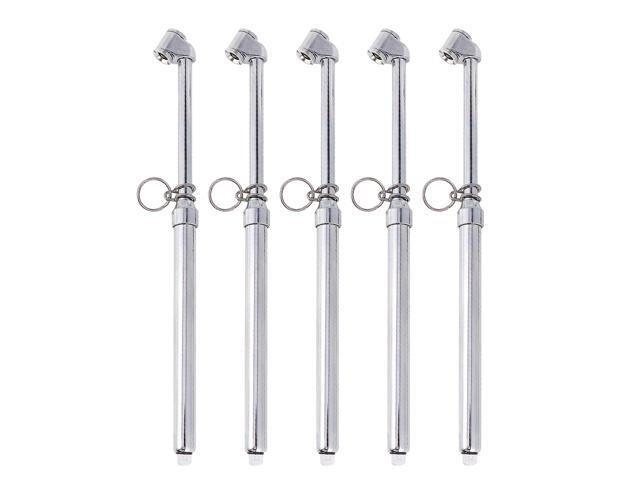 1 Pc Pencil Tire Pressure Gauge Accurate Mechanical Air Gage Metal Stem Single Chuck Tyre Checker for Motorcycle Bike Car RV SUV