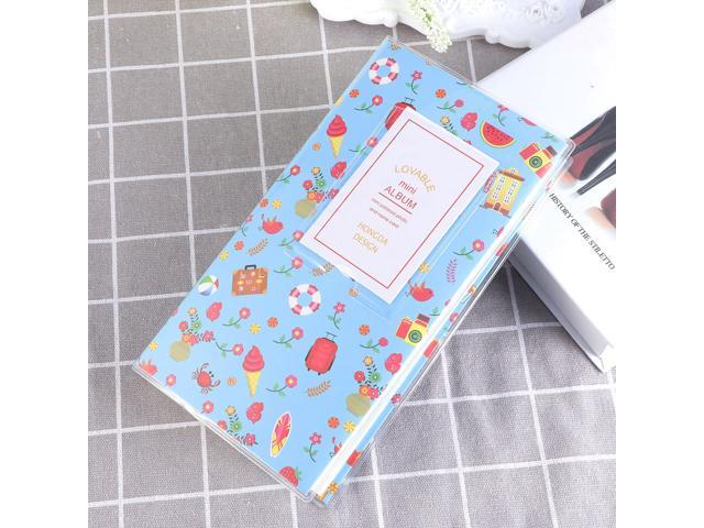 3PCS 3 Inches Photo Albums Insert Type Pictures Holders Delicate Photo Albums Mini Memorial Book for Women Girls (Holiday Bird and Deer)