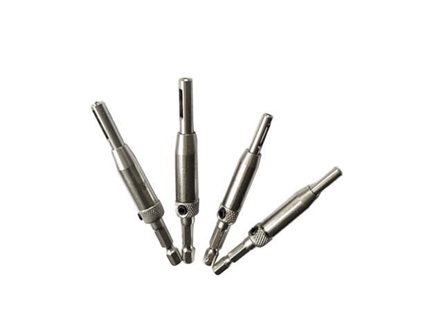 7 Pcs Hex Self Centering Hinge Drill Bits Hole Puncher Wood working Tool 5/64 7/64 9/64 11/64 5mm 13/64 1/4