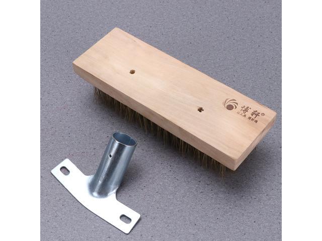20cm Long Handle Brushes Practical Steel Cleaning Tools Useful Kitchen Sink Cleaning Brushes for Home Floor Room