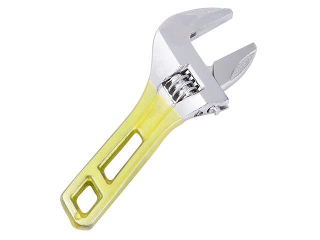 Multifunctional Short Handle Wrench Adjustable Spanner Bathroom Monkey Wrench Red (Maximum Opening 31mm)