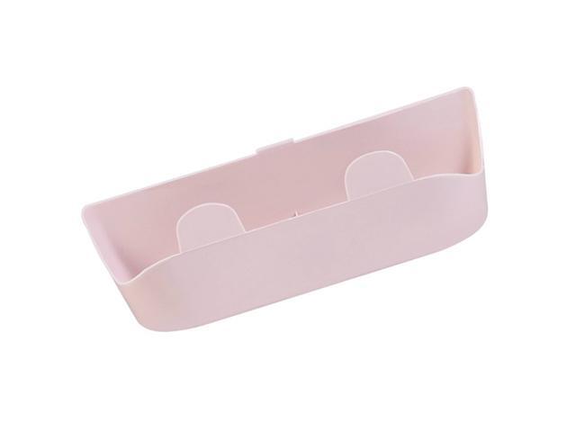 5pcs Wall-mounted Slippers Rack Creative Punch Free Shoes Shelf Plastic Shoes Organizer Storage Holder (Beige)
