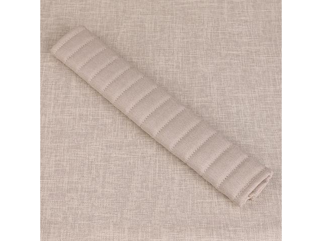 1PC Auto Car Seat Belt Cover Seat Shoulder Pad Cushion Breathable Seatbelt Strap Cover for Decoration Protection (Grey 33cm)