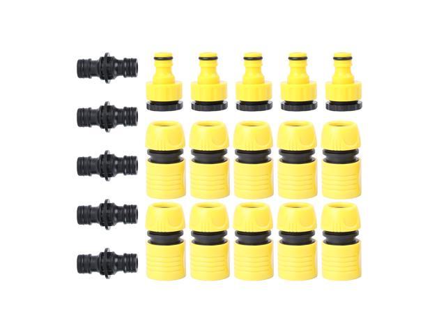 1 Set of Water Pipe Connection Garden Watering Hose Quick Connector Tube Supply