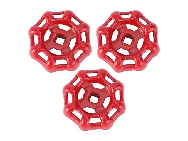 3pcs Cast Iron Handle Ball Hand Wheel Shutoff Handles
