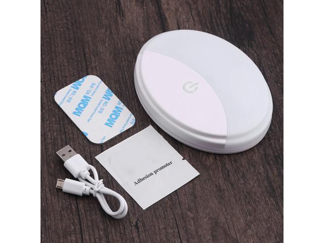 LED Magnet USB Charge White Light Touch Control Night Lamp Roof Lamp Automobile Night Light