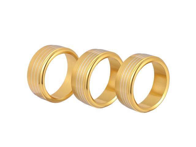 3pcs Air Condition Knob Ring Air Condition Button Ring Covers Car Decoration