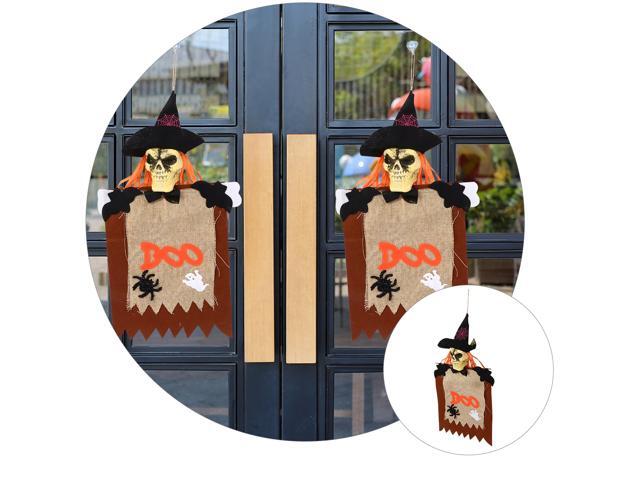 2PCS Halloween Hanging Pendant Door Decoration Nonwoven Door Hanging for Door