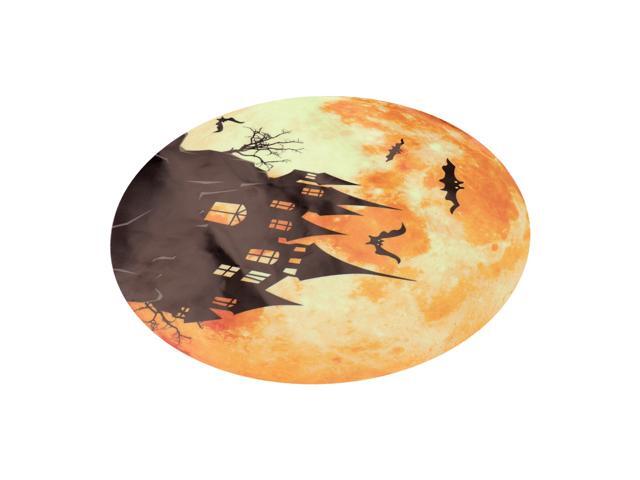 Halloween Style Sticker Bats Patterned Fluorescent Stickers Halloween Supplies
