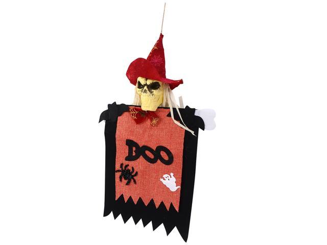 2PCS Halloween Hanging Pendant Door Decoration Nonwoven Door Hanging for Door