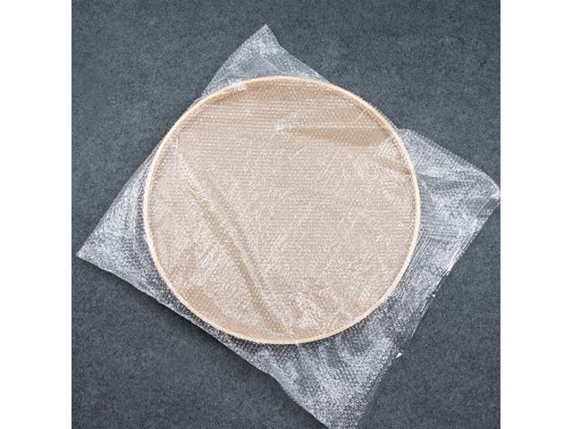 315*315cm Simple Wooden Picture Frame Solid Wood Circular Decorative Picture Frame (Burlywood)