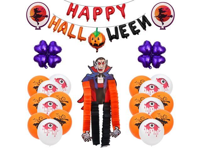 25Pcs Halloween Balloon Set Latex Balloons Halloween Decorations for Party Decor
