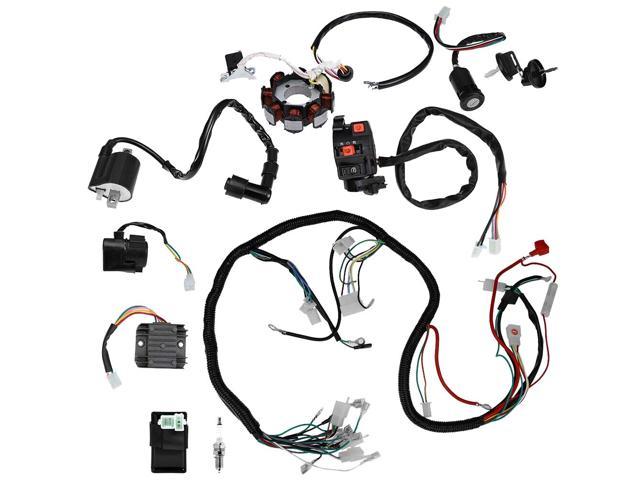 1 Set CG125 150 250CC ATV Accessory ATV Circuit Coil Electrical Device Function Switch Assembly