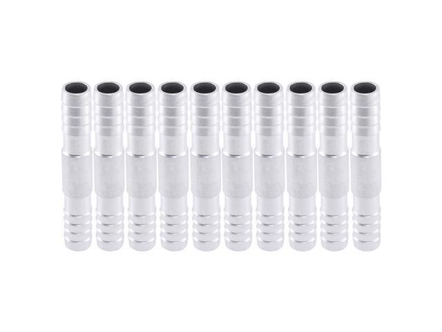 10Pcs 9mm Professional Fuel Transmission Line Cooler Quick Disconnect Automotive Tool Kit Set (Silver)