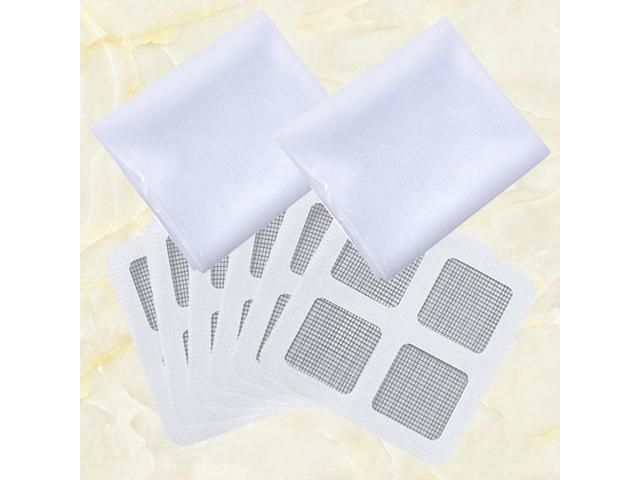 1 Set Window Screen Netting Mesh Self-adhesive Indoor Insect Fly Screen Curtain Mesh Anti Mosquito Door Window Net (1Pc White 13x15m Window Mesh