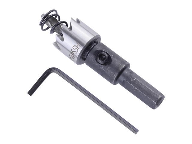 2PCS High Steel Sawtooth Hole Opener Bit Six-sided Screwdriver Plate Punch Drill Set (16mm)