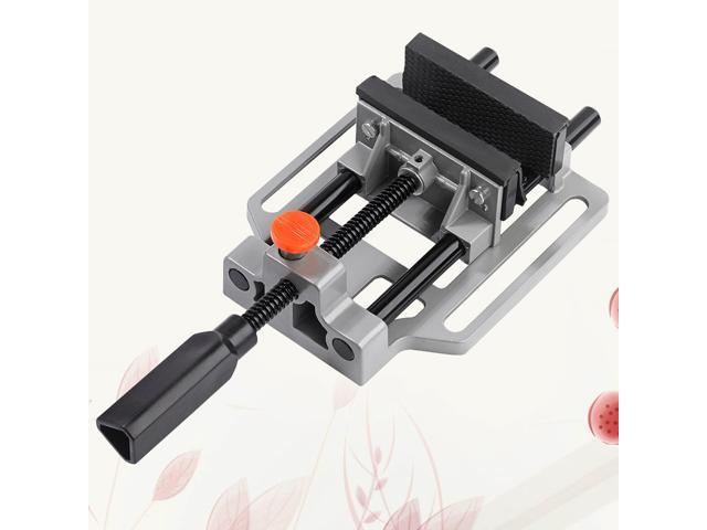 Aluminum Alloy Bench Vise Table Flat Clamp-on Plier Drill Press Milling Machine Clamping Clamp Woodworking Hand Tool