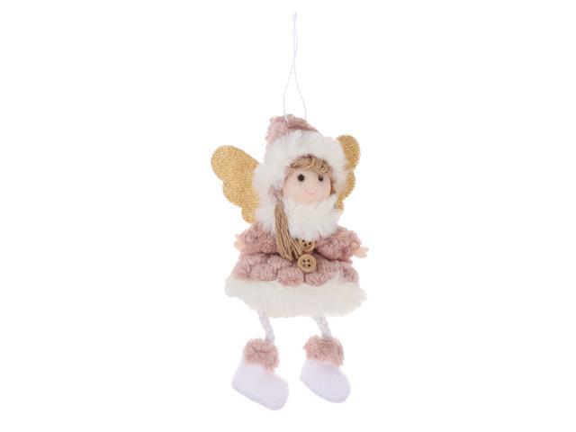 1pc Christmas Tree Decor Christmas Tree Pendant Christmas Plush Doll Pendant