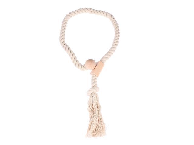 Curtain Magnetic Button Creative Cotton Rope Curtain Tieback Punch-free Tieback
