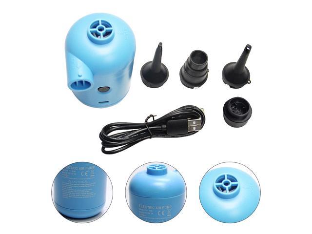 1 Set USB Joint Direct Current Air Pump Multi-purpose Inflating Pump (Blue)
