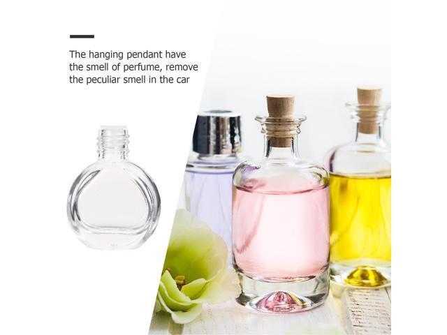 1pc 6ml Essential Oil Bottle Rear View Pendant Car Interior Perfume Decoration