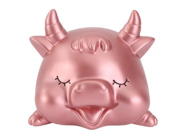 1pc Resin Craft Saving Pot Adorable The Year of Ox Saving Pot Desktop Adornment