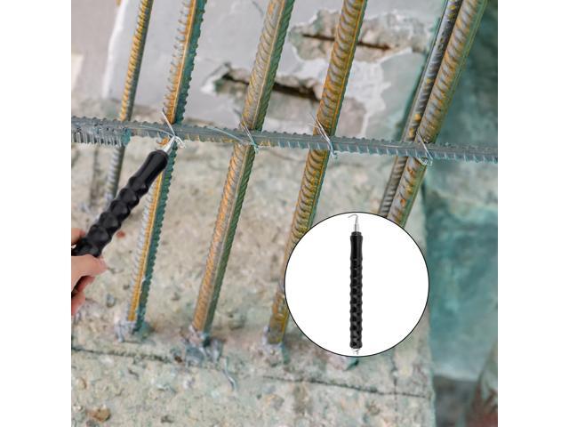 2Pcs Semi-automatic Wire Heavy Duty Rebar Ties Tool Pull Tie Wire Rubber Grip Handle Reduce Fatigue