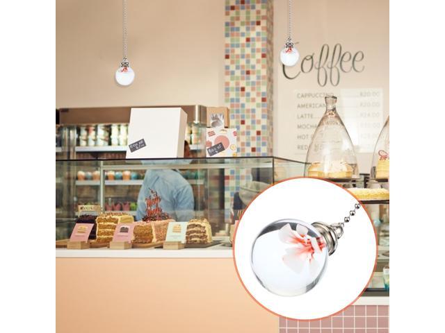 European Style Fan Light Pull Chain Ceiling Light Hanging Adornment Home Decor