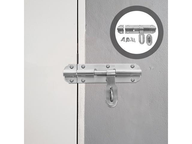 1 Set Barrel Bolt Lock Door Safety Lock Window Door Bolt Door Latch with Lock