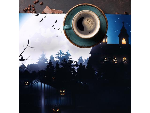 Halloween Anti-wrinkle Machine Wash Tablecloth Tablecloth Tea Table Cloth