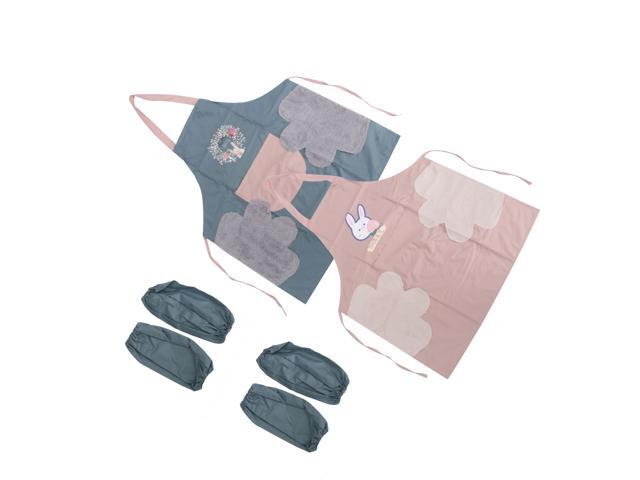 2Pcs Household Aprons Oilproof Aprons Protective Overclothes Dining Table Accessories for Home Cooking