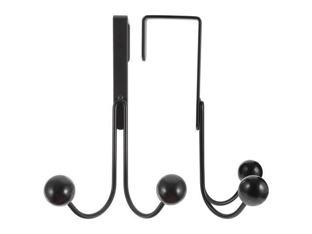 2pcs Wall Hanger Punch-free Durable Useful Door Hanger Coat Hooks Door Hook for Home Room Door