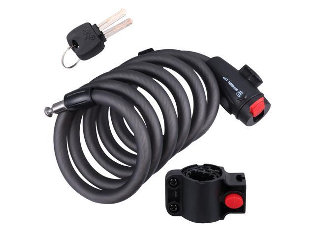 1 Set Practical Multifunction Portable Bike Lock Mountain Bike Lock Bike Cable Lock