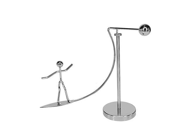 Creative Skating Swing Balance Toy Tumbler Ornament Newtons Balance Ball Desktop Decoration