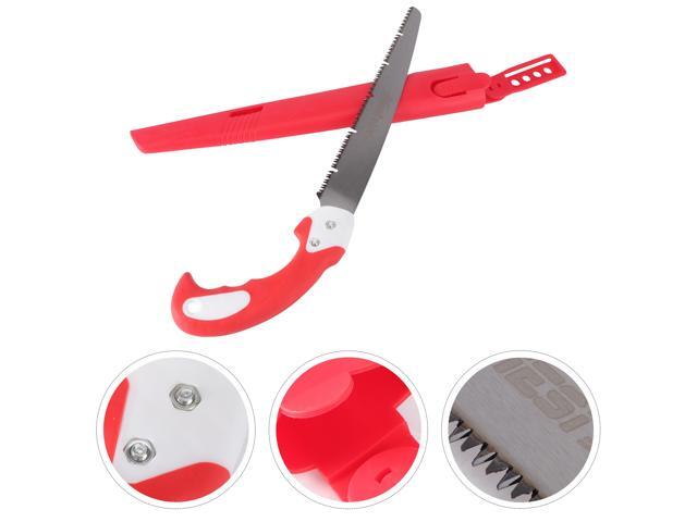 1Pc Gardening Cutting Saw Alloy Steel Tree Saw Woodworking Sharp Saw Orange