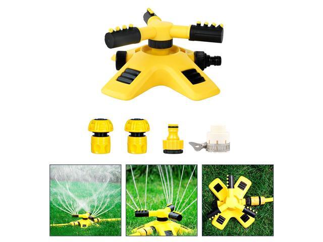 1 Set Agricultural Irrigation Tool Spinning Sprinkler with 3/4 inch Connector