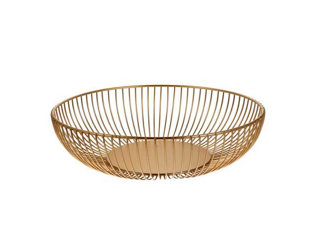 Wire Basket Modern Fruit Bowl Fruit Basket for Kitchen Home Table Decor