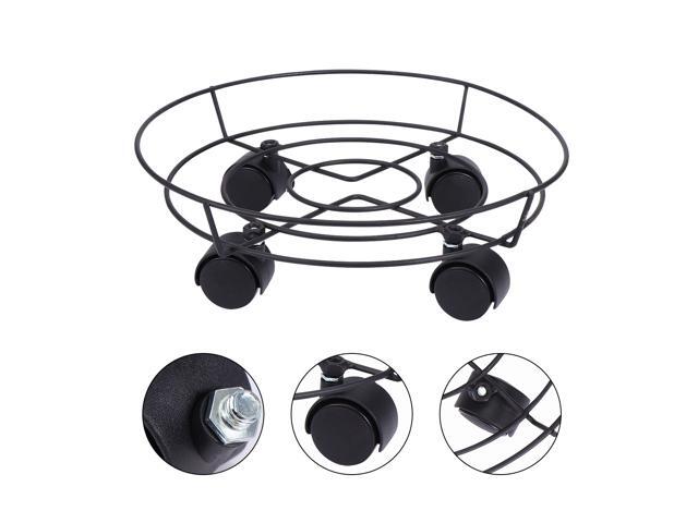 1 Set Pulley Flower Pot Holder Iron Art Flower Pot Stand Flowerpot Rack for Home