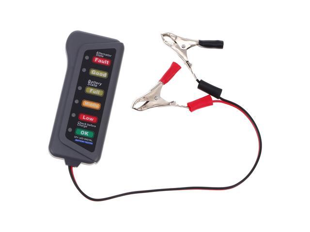 1 PC Portable Professional Smart Battery Checker Battery Measurement Tool for Motorbike Car