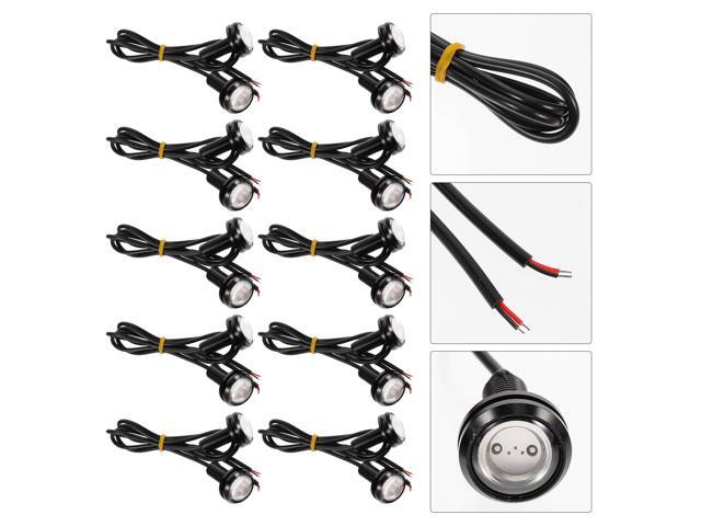 10pcs Waterproof Car Lights Modified Lights Ultra-thin Reversing Light for Auto