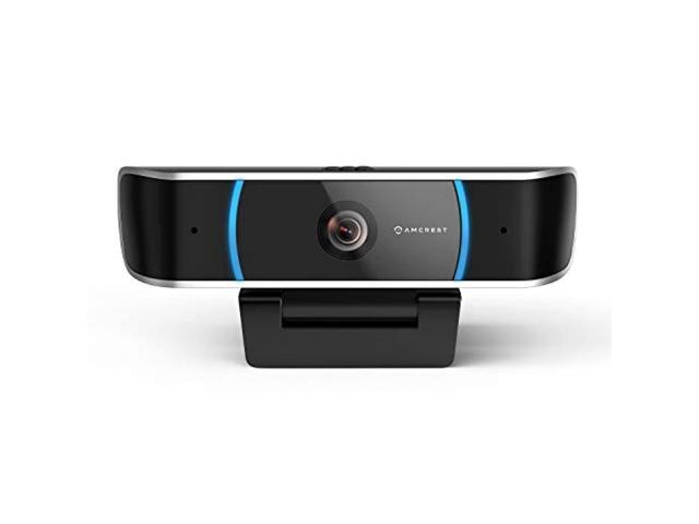 amcrest 5-megapixel webcam with microphone web cam usb camera computer hd streaming webcam for pc desktop & laptop w/mic wide angle lens & large