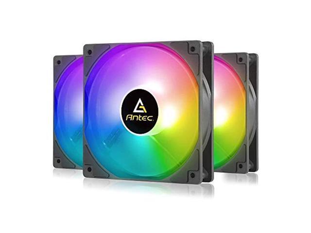 antec rgb fans 120mm case fan pc fan high performance 4-pin rgb p12 series 3 packs