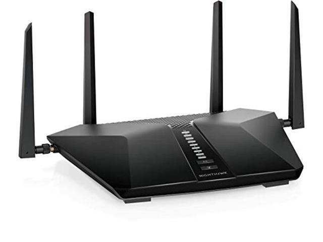 netgear nighthawk 6-stream ax5400 wifi 6 router (rax50) - ax5400 dual band wireless speed (up to 54 gbps) 2500 sq ft coverage (renewed)