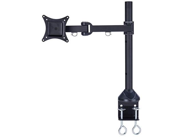 siig ce-mt0p11-s1 articulating monitor desk mount for 13-inch to 27-inch screen black