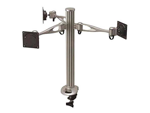 cotytech triple monitor desk mount single arm with grommet base (dm-31a1-g)